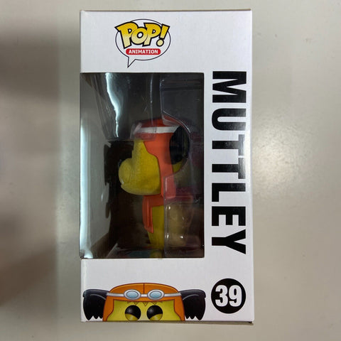 Hanna Barbera Wacky Races - Muttley (Flocked) Funko Pop 39 Gemini Exclusive