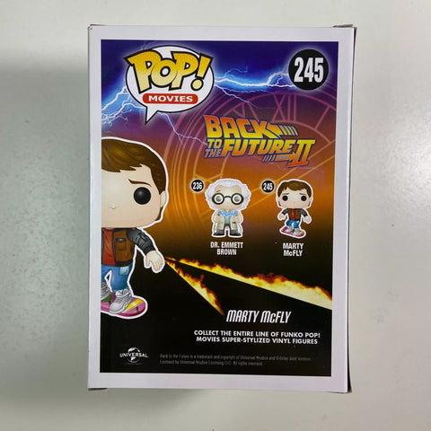 Back to The Future - Marty Mcfly on Hoverboard Funko Pop FUN Exclusive #245