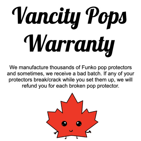Funko Pop Protectors - Standard Sized 4 Inch (0.5 mm Thickness) UV Resistant Scratch Resistant