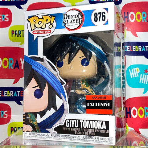 Demon Slayer - Giyu Tomioka Funko Pop AAA Anime #876