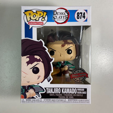 Demon Slayer - Tanjiro Kamado (Hinokami Kagura) Funko Pop #874