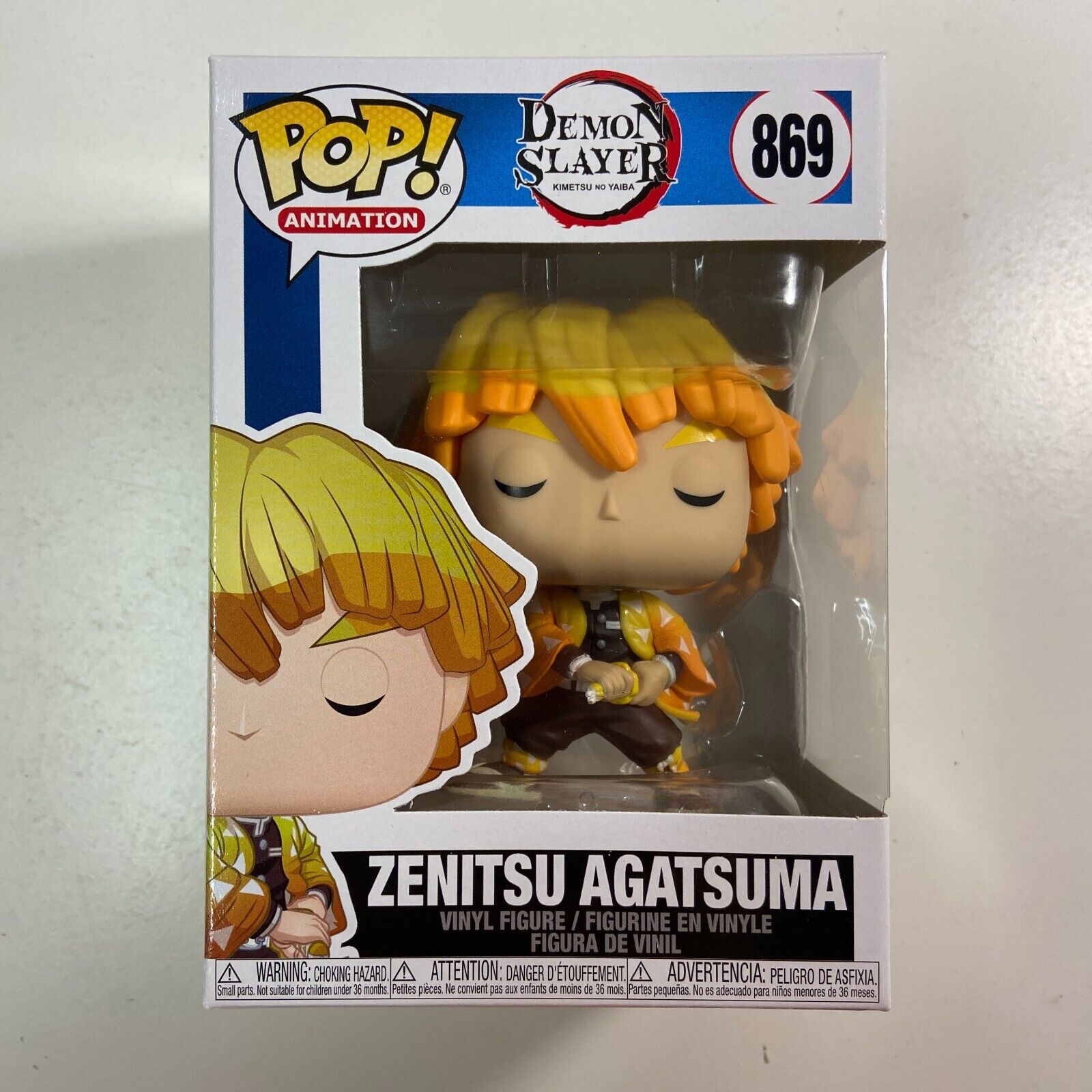 Demon Slayer - Zenitsu Agatsuma Funko Pop #869– Vancity Pops