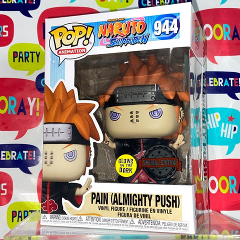 Naruto - Pain (Almighty Push) GLOW Funko Pop #944